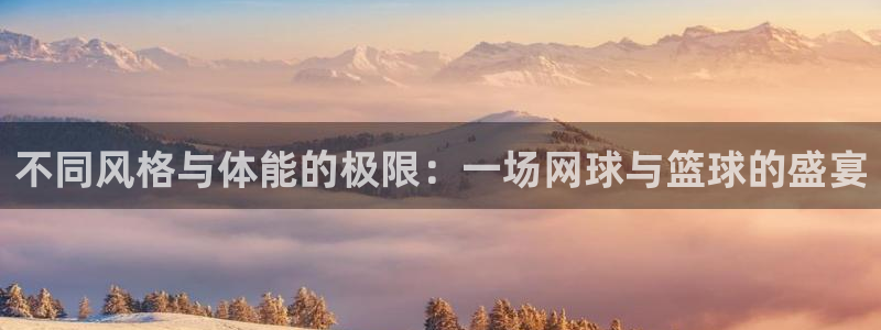 vsport体育：不同风格与体能的极限：一场网球与篮球的盛宴